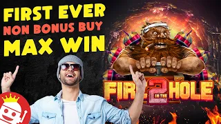 💥 FIRST NON BONUS BUY FIRE IN THE HOLE 2 MAX WIN!