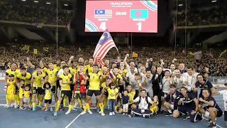 DETIK KEMENANGAN MALAYSIA MENCIPTA SEJARAH LAYAK KE PIALA ASIA SECARA MERIT SELEPAS 42 TAHUN