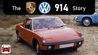 Why did the Porsche 914 have a VW badge?