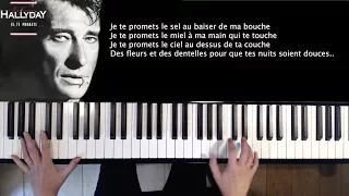 Je te promets - Johnny Hallyday - piano cover