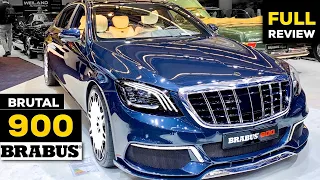 2020 Mercedes-Maybach S 650 V12 BRABUS 900 ROCKET Review BRUTAL Interior Exterior