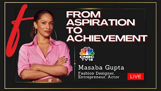 LIVE: Masaba Gupta On What It Takes To Embrace Change | Future Female Foward | N18L | CNBC TV18