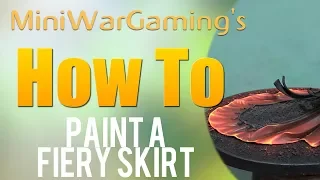 How To: Paint a Fiery Skirt