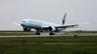 Air Canada 777-300ER Landing at YVR