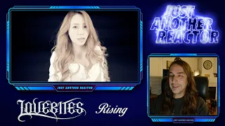 Just Another Reactor reacts to Lovebites - Rising (Music Video)