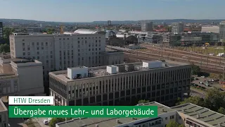 Übergabe Neubau Lehr- und Laborgebäude an der HTW Dresden | 13. Mai 2024