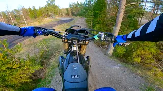 Evening ride at Botkyrka MK | YAMAHA WR450F 2024 | Swedish Enduro