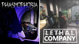 Phasmophobia and Lethal Company Double Header w/ Grian, Skizz, and Gem!