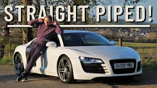 INSANE Exhaust Upgrade! Modifying my Audi R8 ** rev 9 madness**