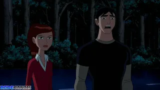 Ben foge que Gwen e Kevin que estão atrás do super omnitrix