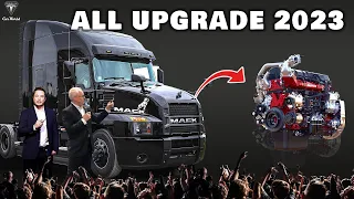 The New Updates 2023 Mack Anthem SHOCKS The Entire Industry! Tesla Semi's formidable opponent!