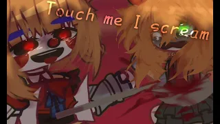 Touch me I scream!!//FNAF//BLOOD,SWEARING//Elizabeth afton//