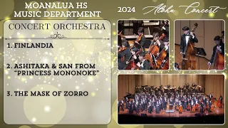 Moanalua HS Concert Orchestra | 2024 Aloha Concert | Full Concert Video