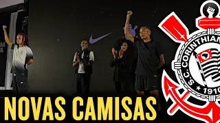 CORINTHIANS APRESENTA NOVAS CAMISAS DE JOGO DA TEMPORADA 2024/25