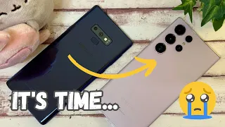 Samsung Galaxy S23 Ultra vs. Galaxy Note 9 - It Can Never Be Replaced, But...