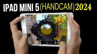 Best Gameplay New Update😱|Ipad Mini 5 Handcam Gameplay Test🔥2024|5 Finger Smooth+ Extreme🥶