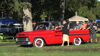 C10s in the Park Texas classic truck annual show footage Samspace81 Texas classic car  truck vlogger
