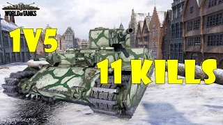 World of Tanks - EPIC! [O-I | 11 KILLS, 1v5 by klaasm67]