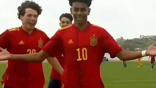 Lamine Yamal vs Netherlands U17 | Spain U17 (10/2/23)