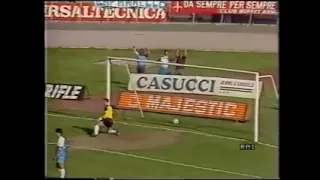 Triestina - Lazio 1-0 - Serie B 1986-87 - 32a giornata