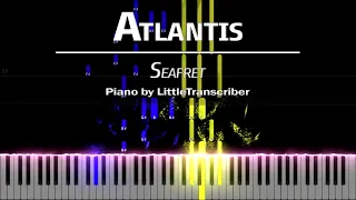 Seafret - Atlantis (Piano Cover) Tutorial by LittleTranscriber