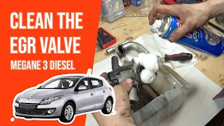 How to clean the EGR valve Megane mk3 1.5 dCi ♻️