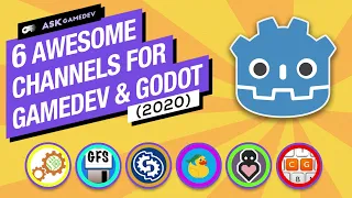 6 Channels for Learning Gamedev & Godot on YouTube! [2020]