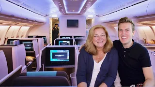 MOM IS BACK | Oman Air 787 BUSINESS to Bangkok Together!