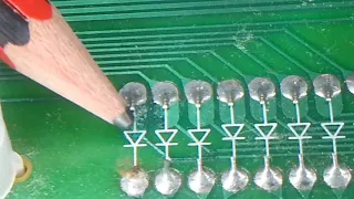 Repairing a Kawai PN300 digital piano - Found fault on Circuit board for non sounding  keys - Part 5