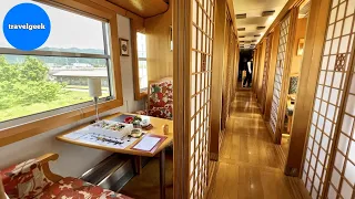 動く日本料理レストラン。日本の個室型食堂列車を試す。｜長野ー軽井沢