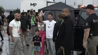 Lionel Messi arrives at Inter Miami stadium ahead of unveiling | AFP