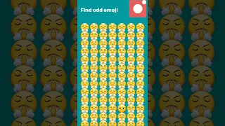 Find Odd Anime Emoji! Eye Challenge #083 #shorts