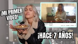 REACCIONANDO A MI PRIMER VIDEO (HORRIBLE 😓)