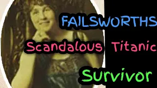 Failsworths Titanic Survivor and her scandalous story. Sarahs uk graveyard