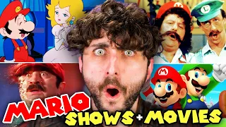 Millennials React To Mario TV & Movies Through The Years! (New Mario Movie, 1993 Movie, Super Show)