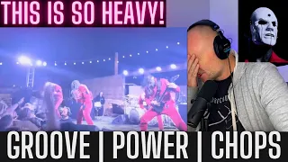 Drum Teacher Reacts: ELOY CASAGRANDE | SLIPKNOT - 'People = S**t' live!