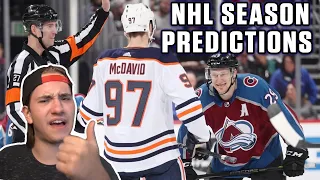 Grav's NHL Season Predictions: He Picked WHO To Win The Stanley Cup?!