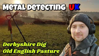 Ep 26 Metal Detecting UK Derbyshire | Central Diggers | Roman Dig | English Pasture | January 2022