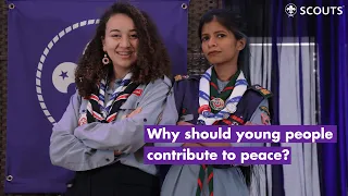 Why should young people contribute to peace?