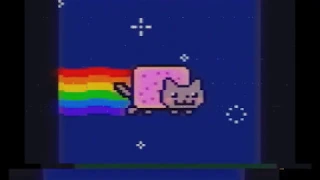 下ザと ｎｙａｎ　ｃａｔ　下ザと  ("Nyan Cat" vaporwave remix)