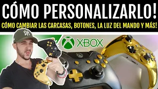 CÓMO PERSONALIZAR TUS MANDOS! - Guía para Abrir el Mando, Cambiar Carcasa y Botones | Xbox One S / X