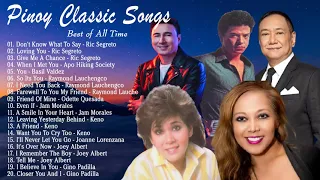 OPM 80s 90s - OLDIES BUT GOODIES - Ric Segreto, Basil Valdez, Gino Padilla, Jam Morale & Joey Albert