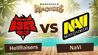 Hellraisers vs NaVi - Map1 | Dota 2 Reshuffle Madness 2019 | WePlay! Esports