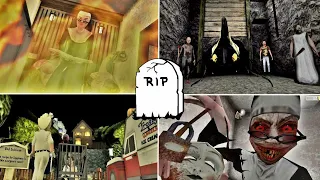 Bad Death Endings | The Twins vs Evil nun 2 vs ice scream 3 vs Evil nun