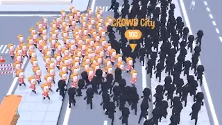 Crowd City World Record 1600+ Map Control: 100.00%