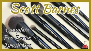 Scott Barnes Makeup Brushes | Unboxing, Review, Demo