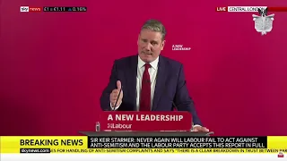 Keir Starmer's statement after the EHRC report was published (IN FULL) - 29th October 2020