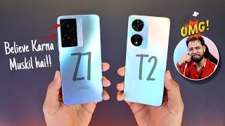 iQOO Z7 vs vivo T2 *Full Comparison* ⚡ Kya Kamal Kiya Hai? 😱