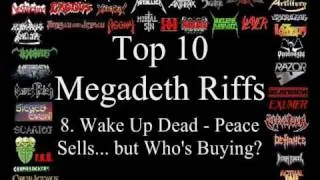 Megadeth Top 10 Riffs