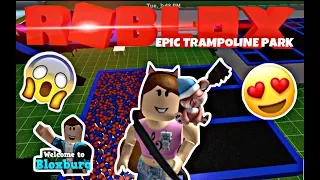 EPIC TRAMPOLINE PARK Pt.1 | Speed Build